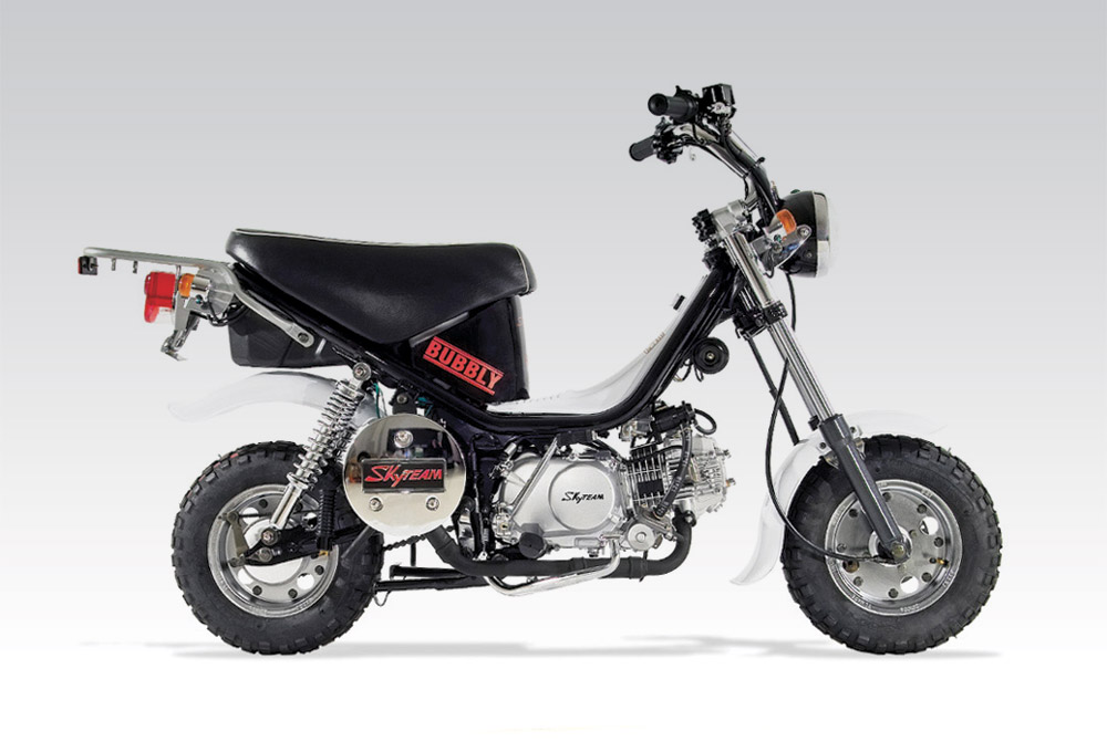 Moto Bubbly 50 Skyteam - Rouge