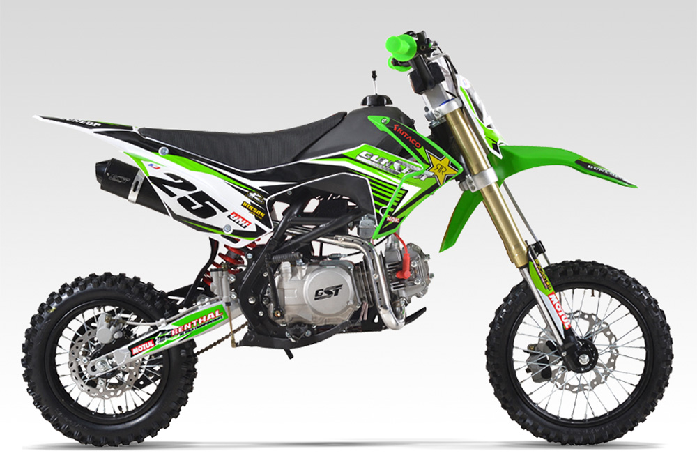 Pit Bike GUNSHOT 140-FX 12/14 - Dirt Bike 140cc - Moteur YX 140