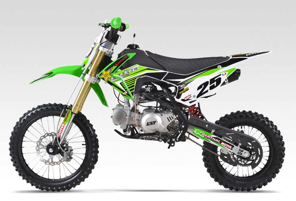 Pit Bike GUNSHOT 140-FX 17/14 - Dirt Bike 140cc - Moteur YX 140 - Vert
