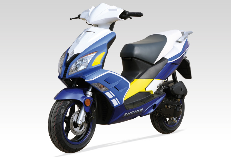 Scooter 50 2 Temps - ZNEN - FUSION 50 RACE - Gauche